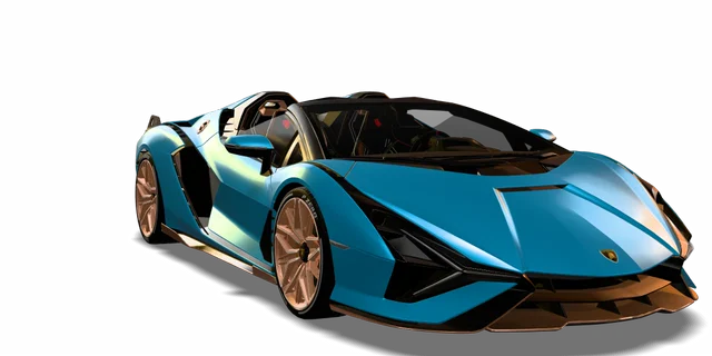 Lamborghini Sián roadster
